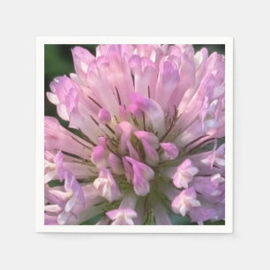 Pretty Clover Flower  Napkin