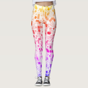 Pretty Colourful Circles Leggings