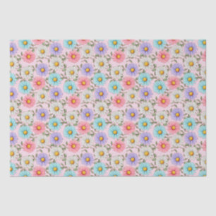 Pretty Colourful Daisies  Tissue Paper