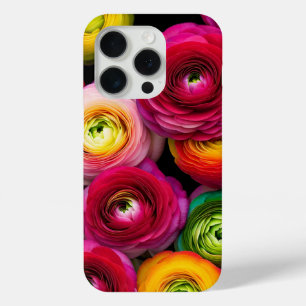 Pretty Colourful Floral #33 - iPhone 15 Pro Cases
