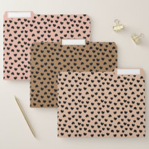 Pretty colourful hearts pattern heart pink pastel
