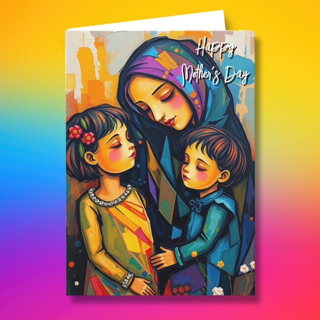 Pretty Colourful Mother's Day Card (Creator Uploaded)