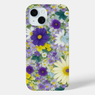 Pretty Cottage Flowers Phone Case