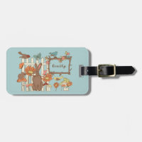 Pretty Cottagecore Birds and Animals Personalized