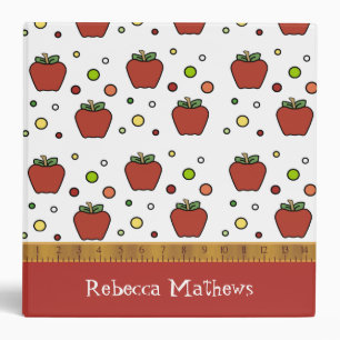 Pretty Custom Teacher's Class Planner Binder