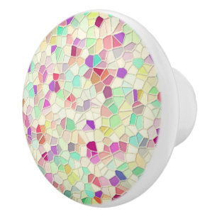 Pretty Cut Glass 2 Ceramic Knob