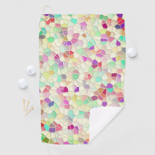 Pretty Cut Glass 2 Golf Towel