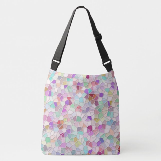 Pretty Cut Glass  Crossbody Bag (Front)