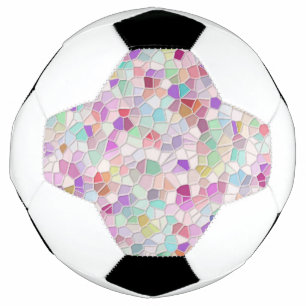 Pretty Cut Glass Soccer Ball