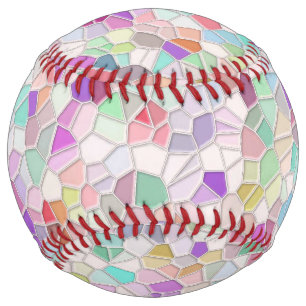 Pretty Cut Glass Softball