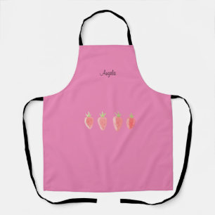 Pretty Cute Sweet Strawberry Apron