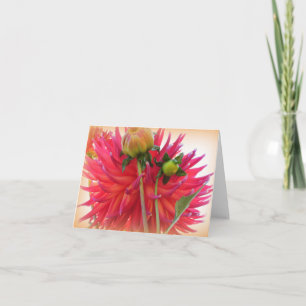 Pretty Dahlia Note Card