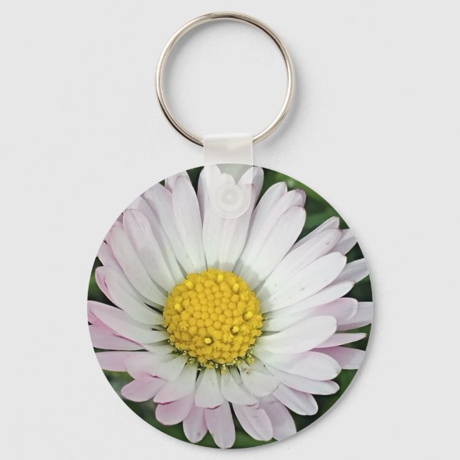 Pretty daisy keychain (Front)