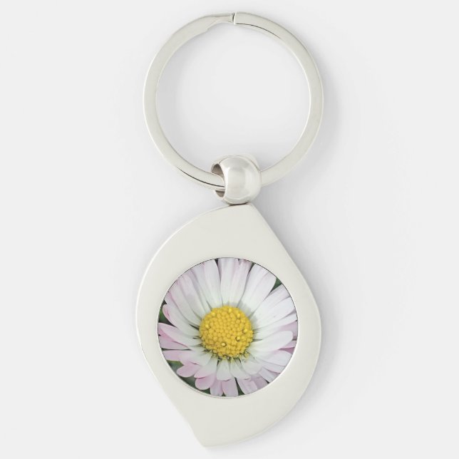 Pretty daisy keychain (Front)
