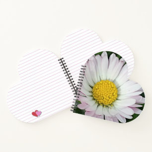 Pretty daisy notebook