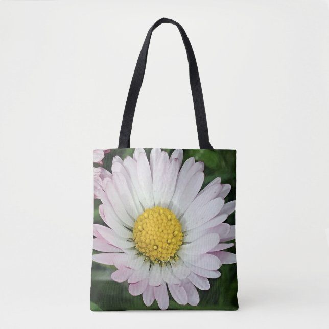 Pretty daisy tote bag (Front)