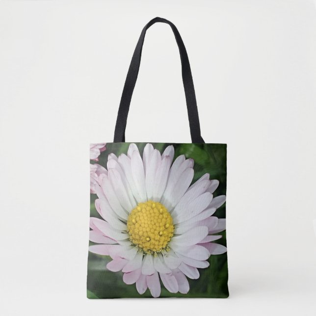 Pretty daisy tote bag (Front)