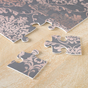 Pretty Damask Jigsaw Puzzle