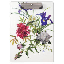 Pretty Decorative Flower File Folder