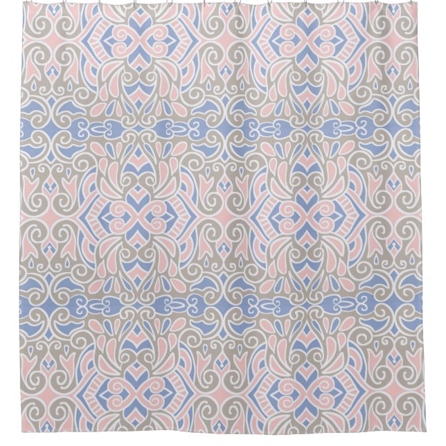 Pretty Decorative Pattern Pink And Blue (Front)