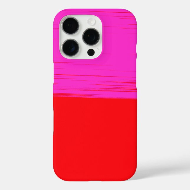 Pretty Design in Pink and Red Case-Mate iPhone Case (Back)