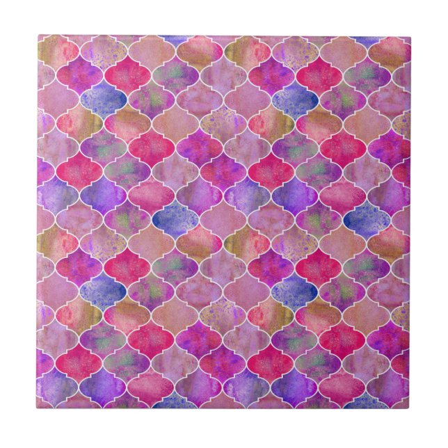 Pretty Diamond Modern Style Ceramic Tile (Front)