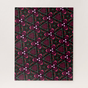 Pretty, Difficult, Repeating Pattern Jigsaw Puzzle