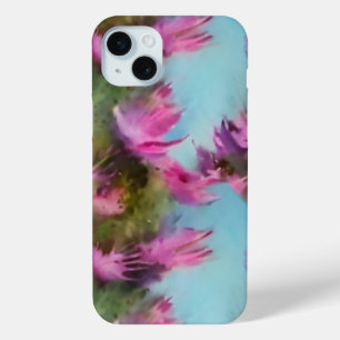 Pretty digital watercolor art phone case