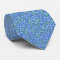 Pretty Ditsy Periwinkle Blue Green Floral Pattern