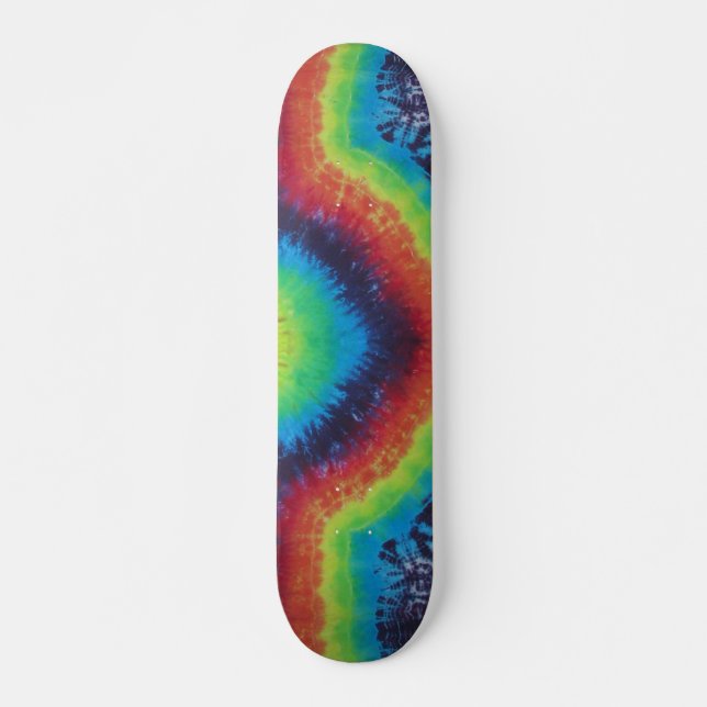 Pretty DM Cool Tie Dye Skateboard (Front)