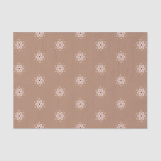 Pretty dusty rose daisies tissue paper
