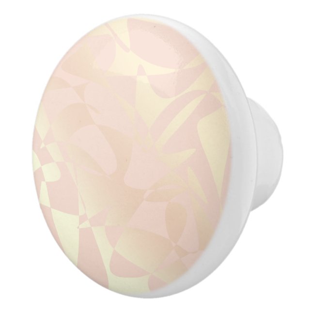 Pretty elegant stylish rose gold pattern ceramic knob (Right)