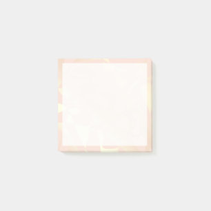 Pretty elegant stylish rose gold pattern post-it notes