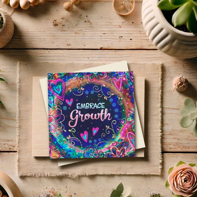 Pretty Embrace Growth Encouragement Inspirivity (Creator Uploaded)