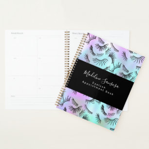 Pretty Eyelash Technician Pastel Eyelashes Doodles Planner