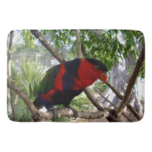Pretty Face Rainbow Lorikeet, Bath Mat