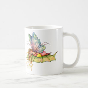 Pretty Fairy Coffee Tea Mug by Molly Harrison