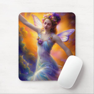 Pretty Fairy Dancing in the Wind  Mouse Pad