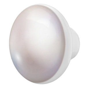 Pretty faux pearl round ceramic draw knobs