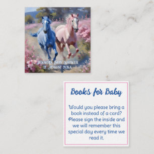 Pretty Filly Or Colt   Enclosure Card