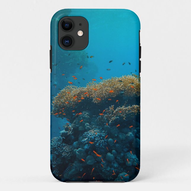 Pretty Fishes And Reefs Case-Mate iPhone Case (Back)
