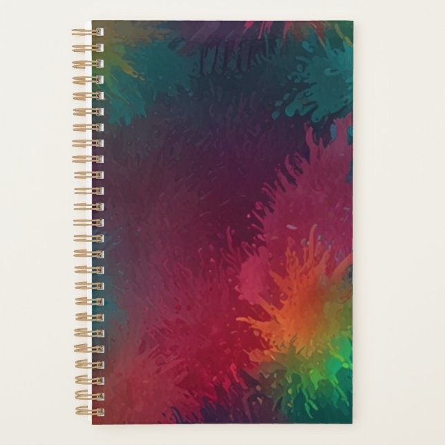 Pretty Floral Aesthetic Planner (Front)