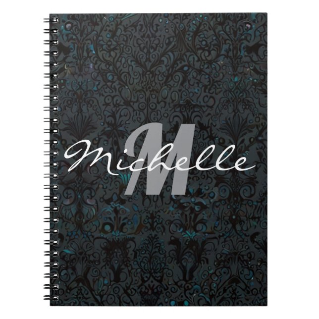Pretty Floral Aesthetic Planner Notebook (Front)