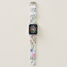 Pretty Floral Apple Watch Band 42mm/44mm