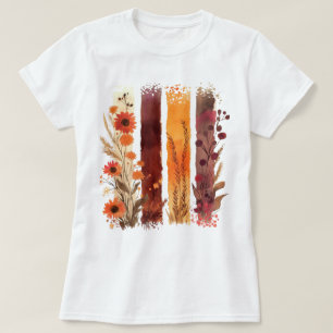 Pretty Floral Brushstroke T-Shirt