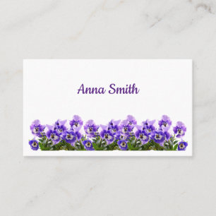 Pretty Floral calling cards