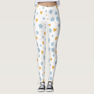 Pretty Floral Colourful YOGA Leggings