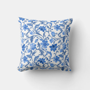 Pretty floral decorative eye-catching throw pillow