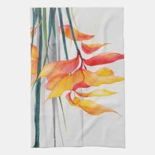 Pretty floral kitchen towels