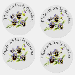 Pretty Floral Made By Iron-On Labels